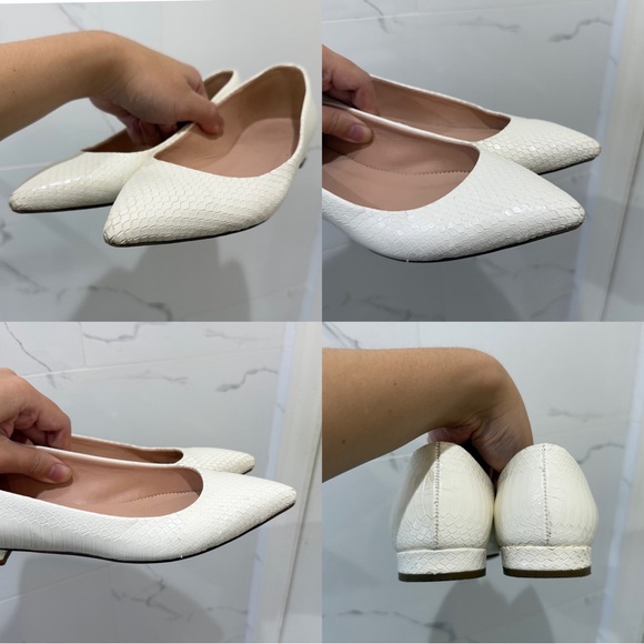 J.crew pointy toe flat in python - Picture 12 of 16